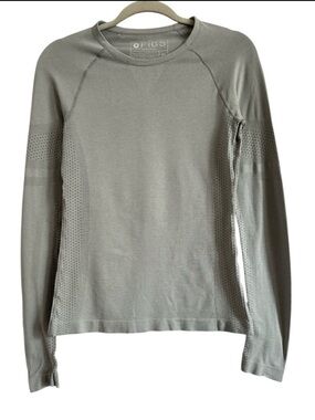 Figs Salta light Grey Silver Seamless Underscrub Size XS